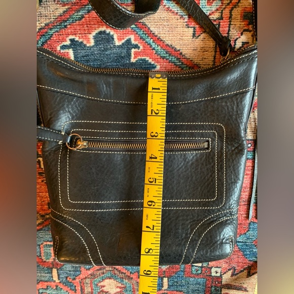 Vintage Coach Crossbody Black Bag - Picture 15 of 16
